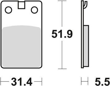 TRW ZF тормозные колодки MCB564 MCB564 фото
