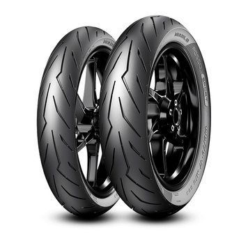 PIRELLI 140/70-17 DIABLO ROSSO SPORT 66S M/C TL REAR DOT 07/2026 3614600/26 фото