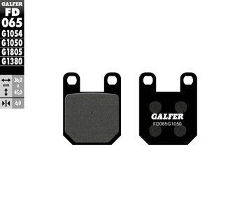 GALFER гальмівні колодки FD065G1050 FD065G1050 фото