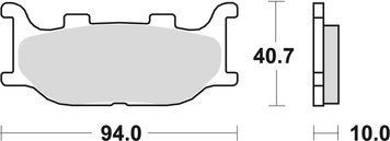 TRW ZF гальмівні колодки MCB666SV MCB666SV фото