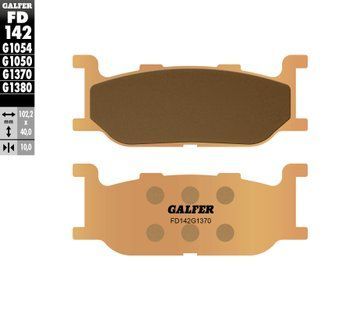 GALFER тормозные колодки FD142G1370 FD142G1370 фото