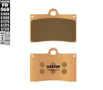 GALFER гальмівні колодки FD068G1370 FD068G1370 фото