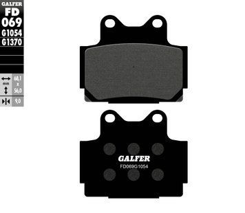GALFER гальмівні колодки FD069G1054 FD069G1054 фото