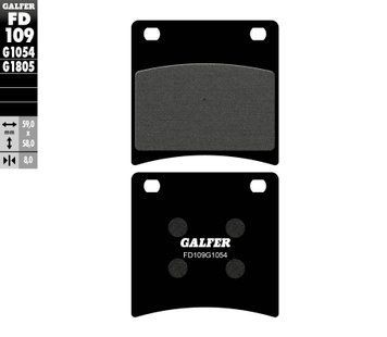 GALFER тормозные колодки FD109G1054 FD109G1054 фото