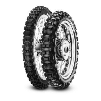PIRELLI 100/100-18 SCORPION XC MID HARD NHS 59R TT REAR DOT 31-32/2022 3107900/22 фото
