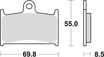 TRW ZF тормозные колодки MCB595 MCB595 фото