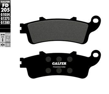 GALFER тормозные колодки FD205G1054 FD205G1054 фото