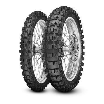 PIRELLI 100/90-19 SCORPION MX32 MID HARD 57M TT REAR DOT 23-48/2024 3107400/24 фото