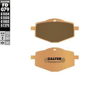 GALFER тормозные колодки FD079G1370 FD079G1370 фото