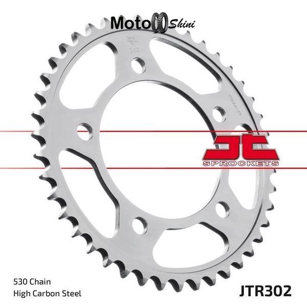 Приводна зірка Jt Sprocket JTR302.44ZBK JTR302.44ZBK фото