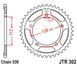 Приводна зірка Jt Sprocket JTR302.44ZBK JTR302.44ZBK фото 1